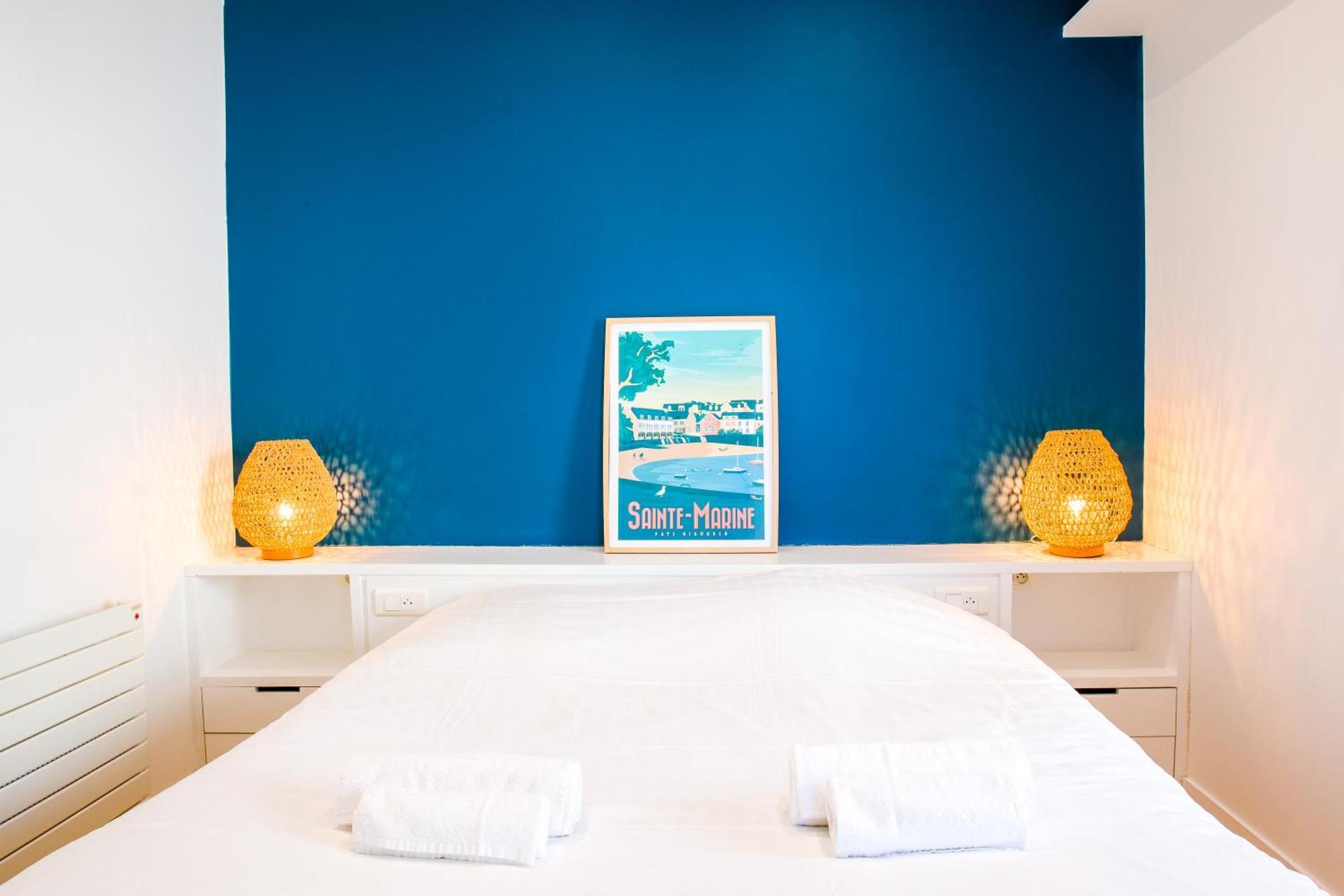 Combrit Appartement Sainte Marine Vue Mer מראה חיצוני תמונה