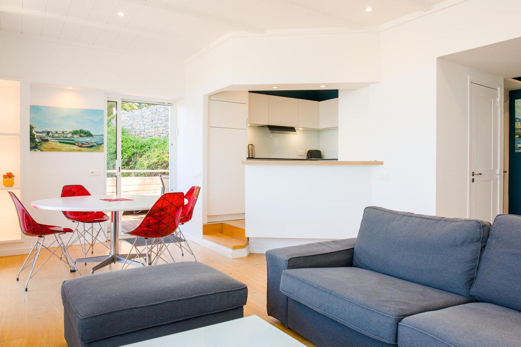 Combrit Appartement Sainte Marine Vue Mer מראה חיצוני תמונה