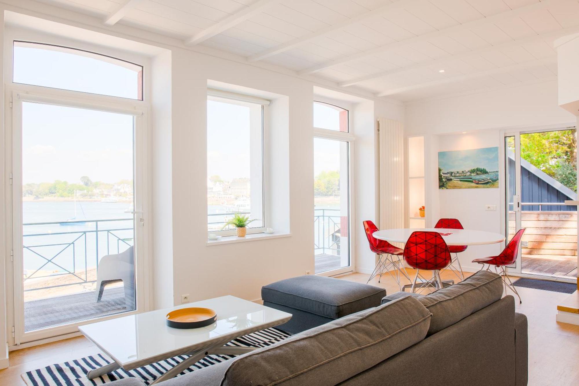 Combrit Appartement Sainte Marine Vue Mer מראה חיצוני תמונה